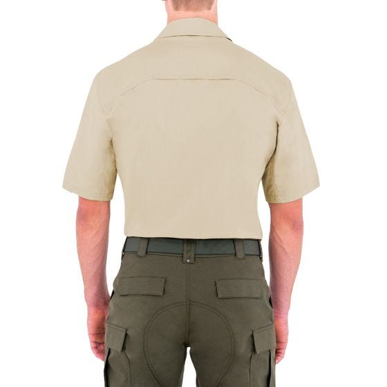 First Tactical Tactix BDU Kortärmad Skjorta För Män Kaki