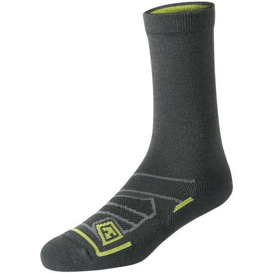 First Tactical Sockar för Alla Säsonger 6" Merinoull Träkol
