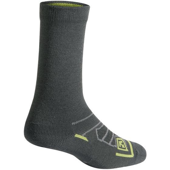 First Tactical Sockar för Alla Säsonger 6" Merinoull Träkol