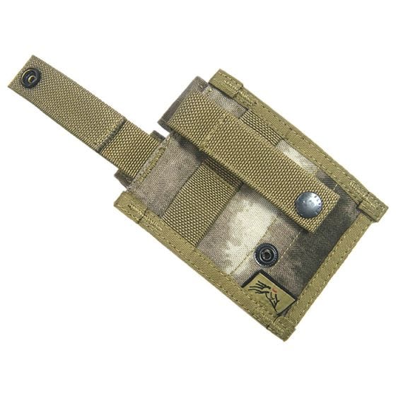 Flyye MOLLE Dubbel Magasinficka 9 mm - A-TACS AU