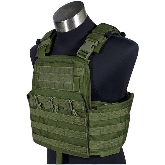 Flyye Field Compact Platthållare - Olive Drab