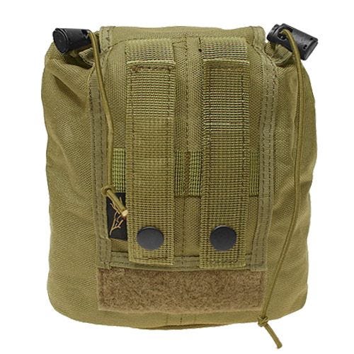 Flyye Folding Magazine Drop Pouch MOLLE Khaki