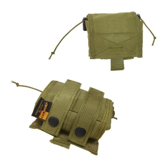 Flyye Folding Magazine Drop Pouch MOLLE Khaki