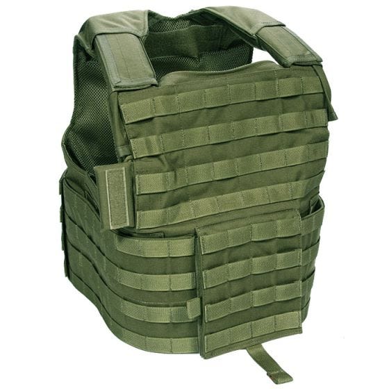 Flyye Force Recon ver. Land Väst med Fickset - Olive Drab