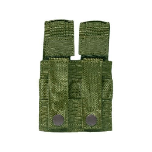 Flyye Double .45 Pistol Magazine Pouch MOLLE Olive Drab