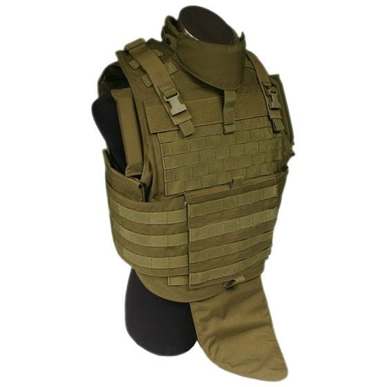 Flyye MTV MOLLE Väst - Coyote Brown