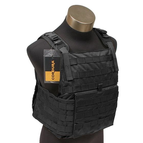 Flyye PC Platthållare MOLLE Stil - Svart