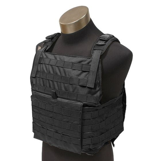 Flyye PC Platthållare MOLLE Stil - Svart