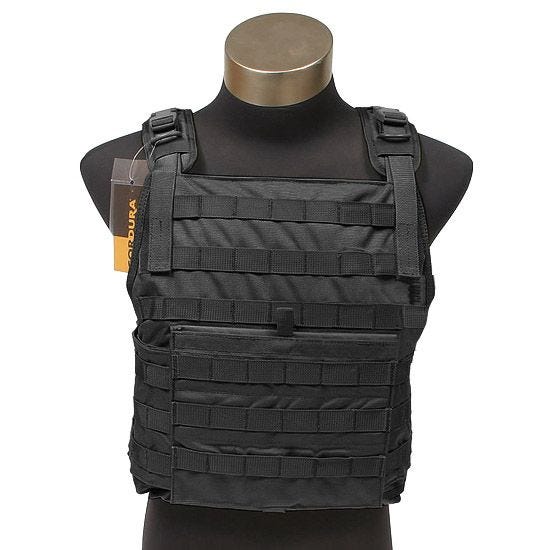 Flyye PC Platthållare MOLLE Stil - Svart
