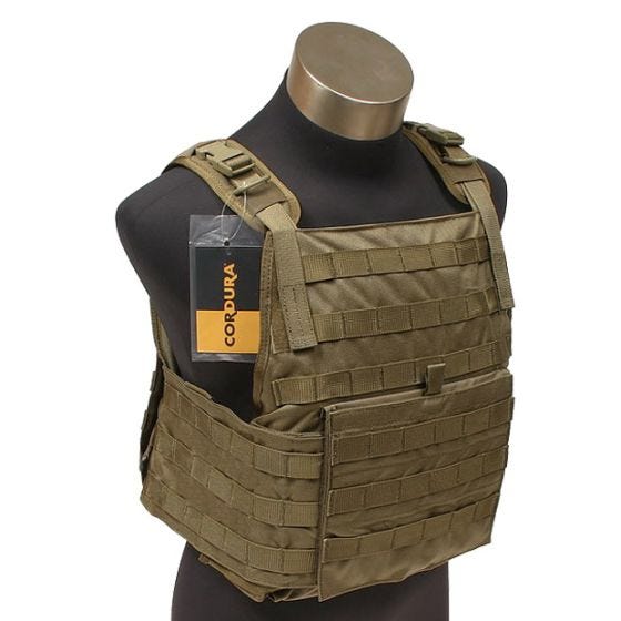 Flyye PC Platthållare MOLLE Stil - Coyote Brown
