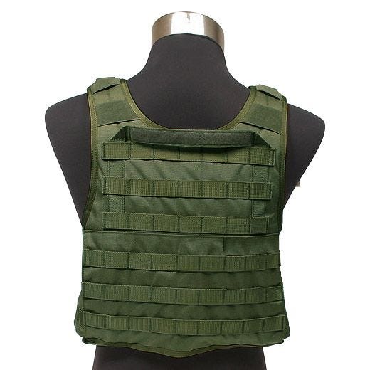 Flyye PC Platthållare MOLLE Stil - Olive Drab