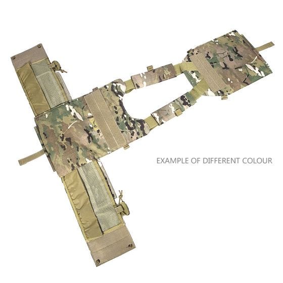 Flyye New MOLLE LT6094 Taktisk Väst - Coyote Brown