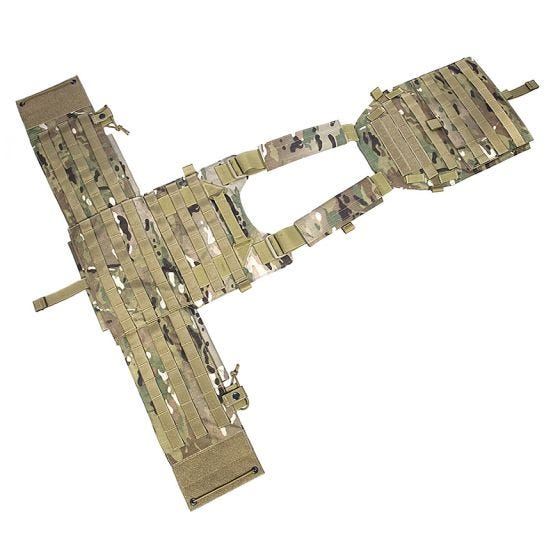 Flyye New MOLLE LT6094 Taktisk Väst - MultiCam