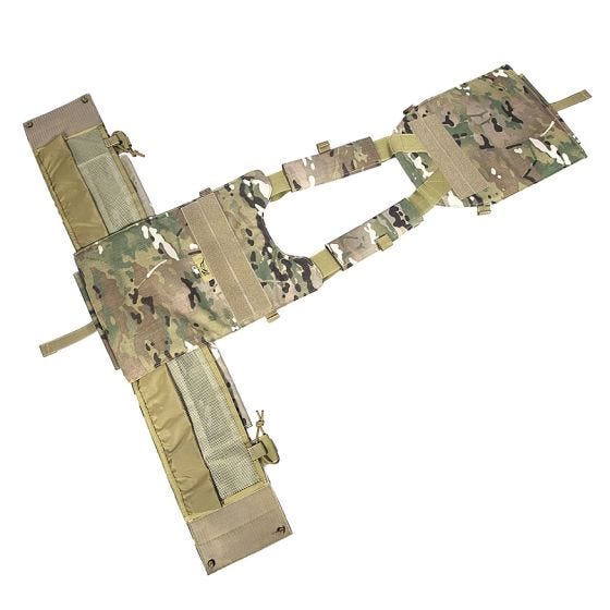Flyye New MOLLE LT6094 Taktisk Väst - MultiCam