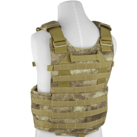 Flyye New MOLLE LT6094 Taktisk Väst - A-TACS AU