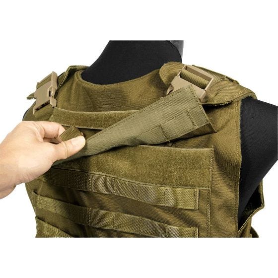 Flyye Spartan Taktisk Väst - Coyote Brown