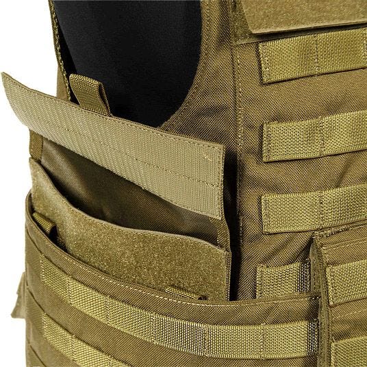Flyye Spartan Taktisk Väst - Coyote Brown