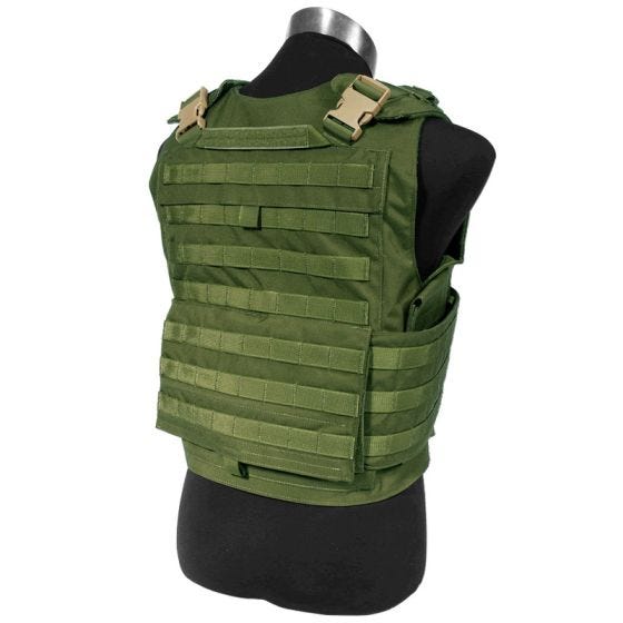 Flyye Spartan Taktisk Väst - Olive Drab