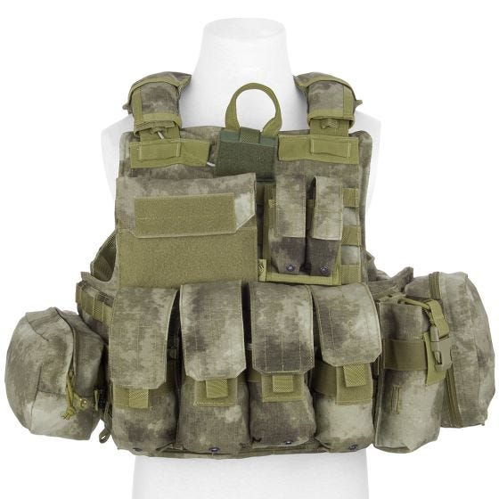 Flyye Force Recon ver. Mar Väst med Fickset - A-TACS AU
