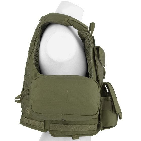 Flyye Force Recon ver. Mar Väst med Fickset - Ranger Green