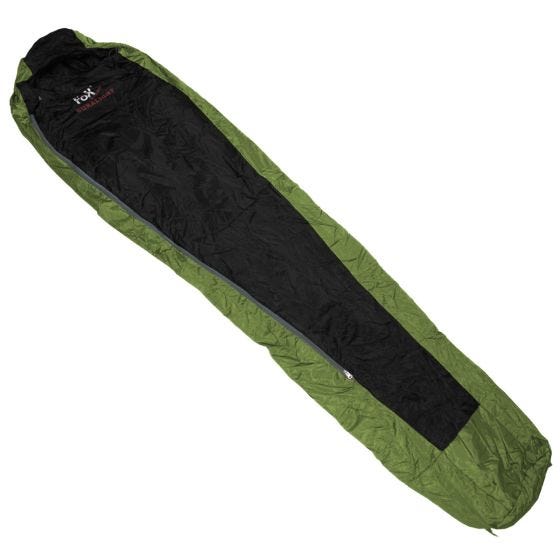 Fox Outdoor Duralight Sovsäck - OD Grön/Svart
