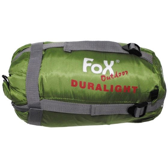 Fox Outdoor Duralight Sovsäck - OD Grön/Svart