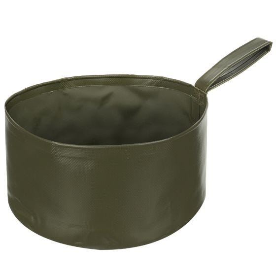 Fox Outdoor Hopfällbar Skål - OD Grön