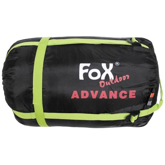 Fox Outdoor Advance Mammasovsäck - Svart/Grå