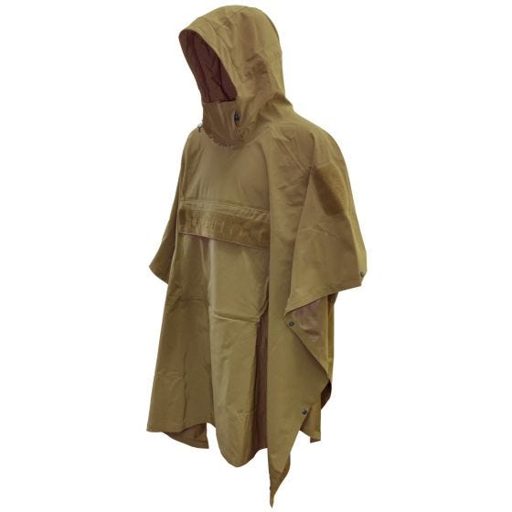 Hazard 4 Villa Technical Softshellponcho - Coyote