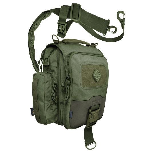 Hazard 4 Kato Axelväska Tablet Netbook Mini-Messenger - Olive Drab