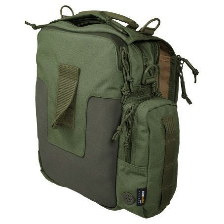 Hazard 4 Kato Axelväska Tablet Netbook Mini-Messenger - Olive Drab
