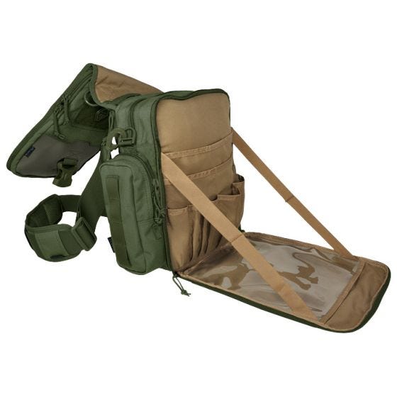 Hazard 4 Kato Axelväska Tablet Netbook Mini-Messenger - Olive Drab