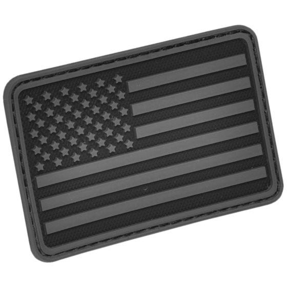 Hazard 4 USA Flag Left Arm Moralmärke - Svart