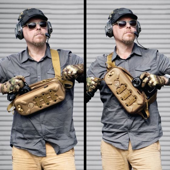 Hazard 4 Bandoleer Mini Shell Sling - Coyote