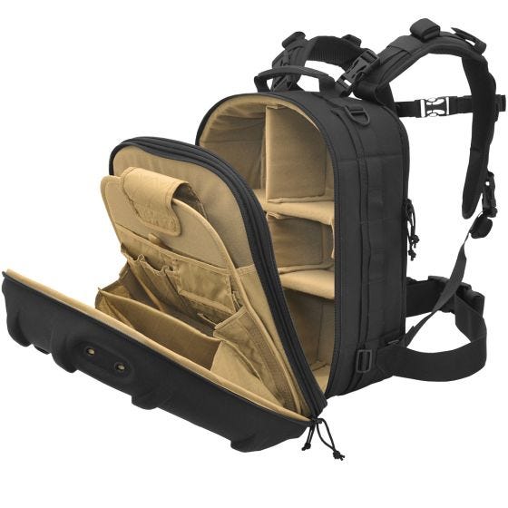 Hazard 4 Grill Hard MOLLE Fotoryggsäck - Svart