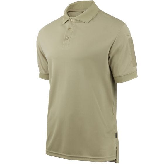 Hazard 4 Quickdry Undervest Battle Pikétröja Enfärgad Framsida - Tan