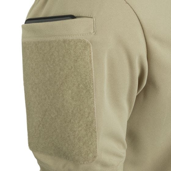 Hazard 4 Quickdry Undervest Battle Pikétröja Enfärgad Framsida - Tan