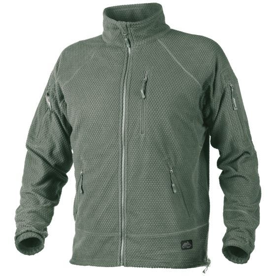 Helikon Alpha Tactical Jacka Grid Fleece - Foliage Green