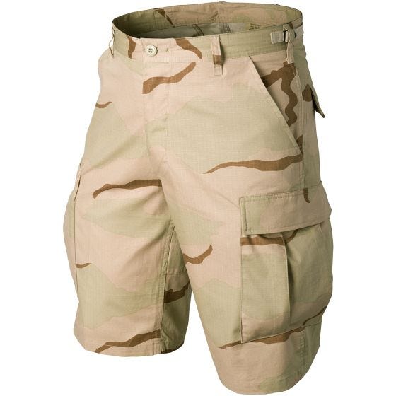 Helikon BDU Genuine Shorts Bomull Ripstop - 3-Colour Desert