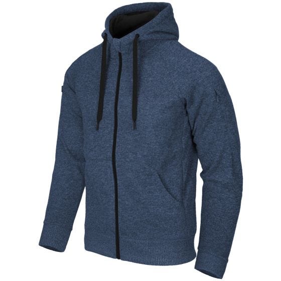Helikon Covert Tactical Munkjacka med hel Dragkedja - Melange Blue