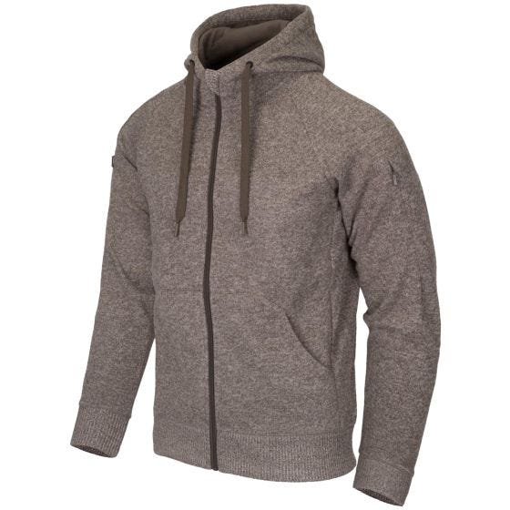 Helikon Covert Tactical Munkjacka med hel Dragkedja Melange Light Tan