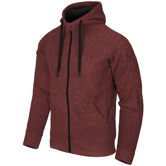 Helikon Covert Tactical Munkjacka med hel Dragkedja - Melange Red