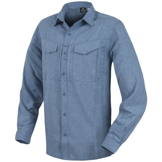 Helikon Defender Mk2 Gentleman Långärmad Skjorta - Melange Blue