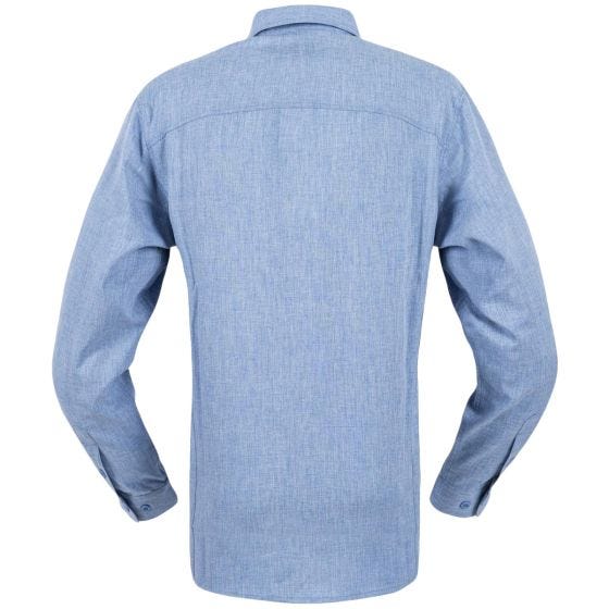 Helikon Defender Mk2 Gentleman Långärmad Skjorta Melange Light Blue