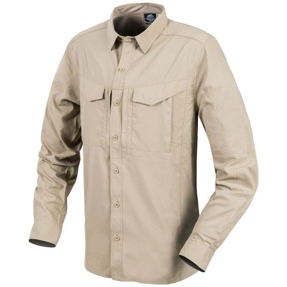 Helikon Defender Mk2 Tropical Skjorta Lång Ärm - Silver Mink