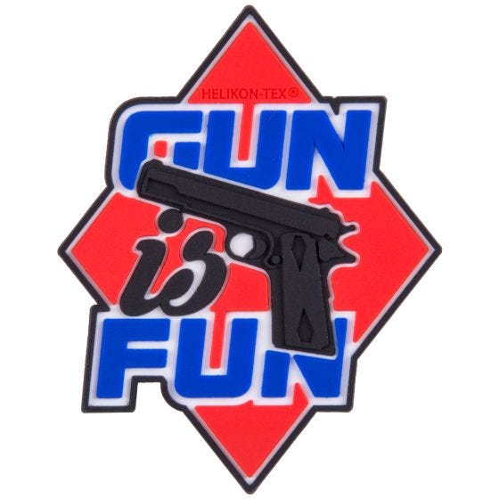 Helikon Gun is Fun Märke - Röd
