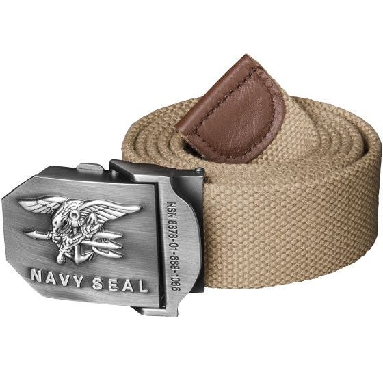 Helikon Navy Seal Bälte Bomull - Kaki