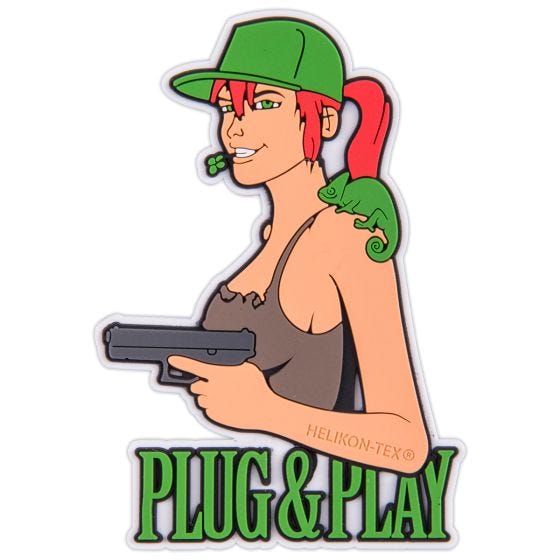 Helikon Plug & Play Märke - Brun