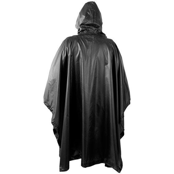 Helikon Vattentät Poncho Ripstop - Svart
