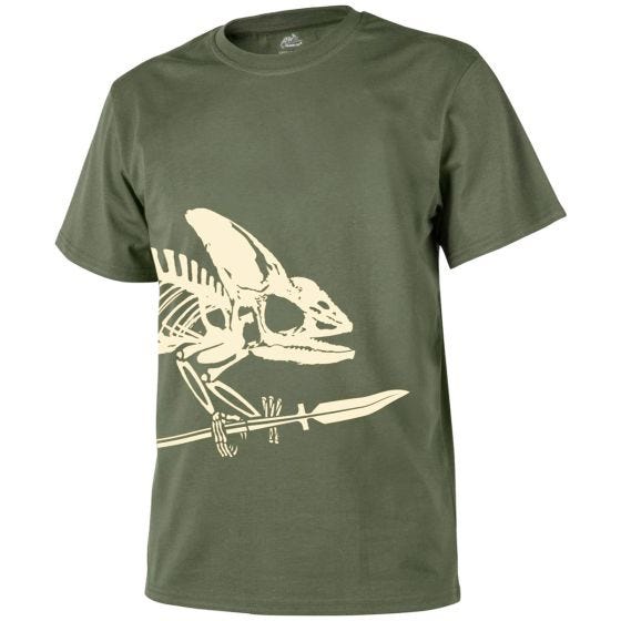 Helikon Full Body Skeleton T-shirt - Olivgrön